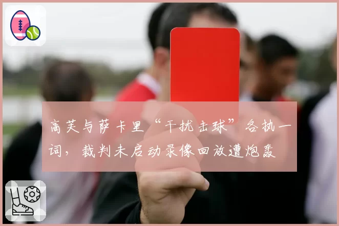 高芙与萨卡里“干扰击球”各执一词，裁判未启动录像回放遭炮轰